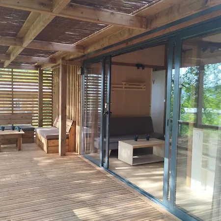 Camping Domaine De Senaud Albon Exterior photo